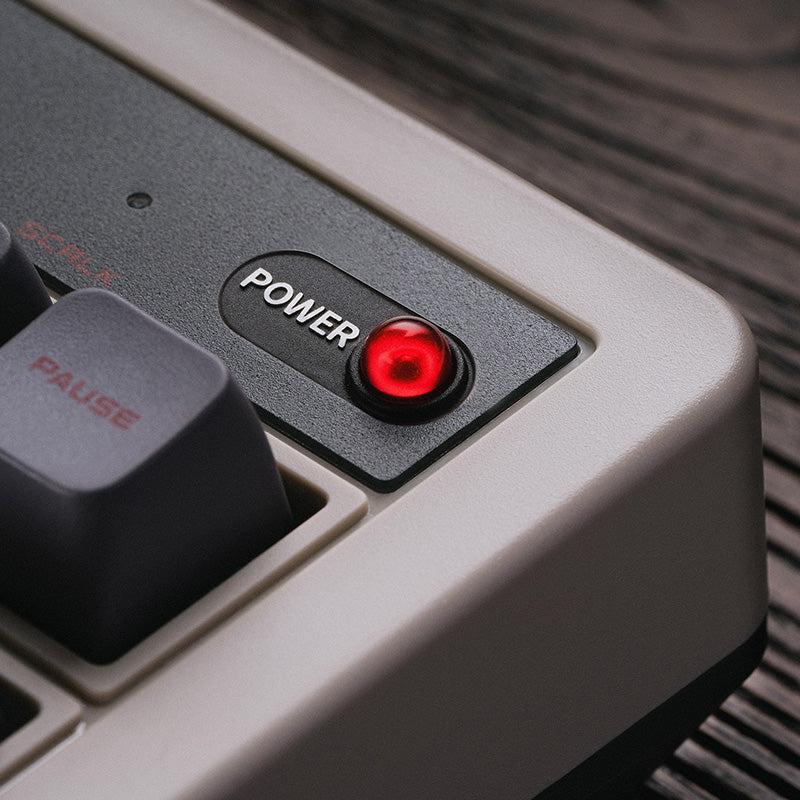 8BitDo Retro Mechanical Keyboard - Mechanical Key Edition with Retro-Inspired Styling