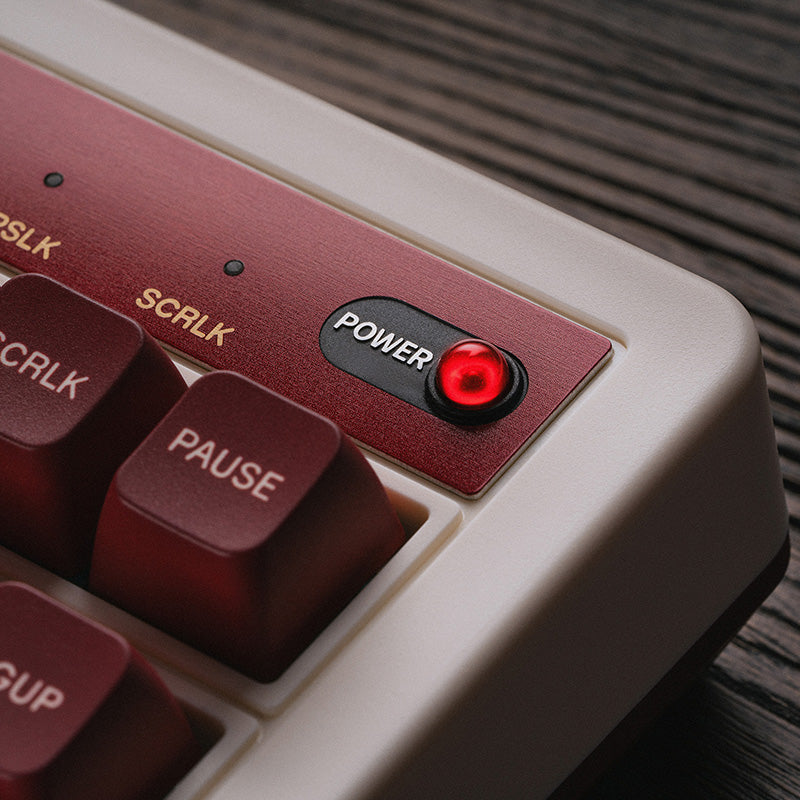8BitDo Retro Mechanical Keyboard - Mechanical Key Edition with Retro-Inspired Styling