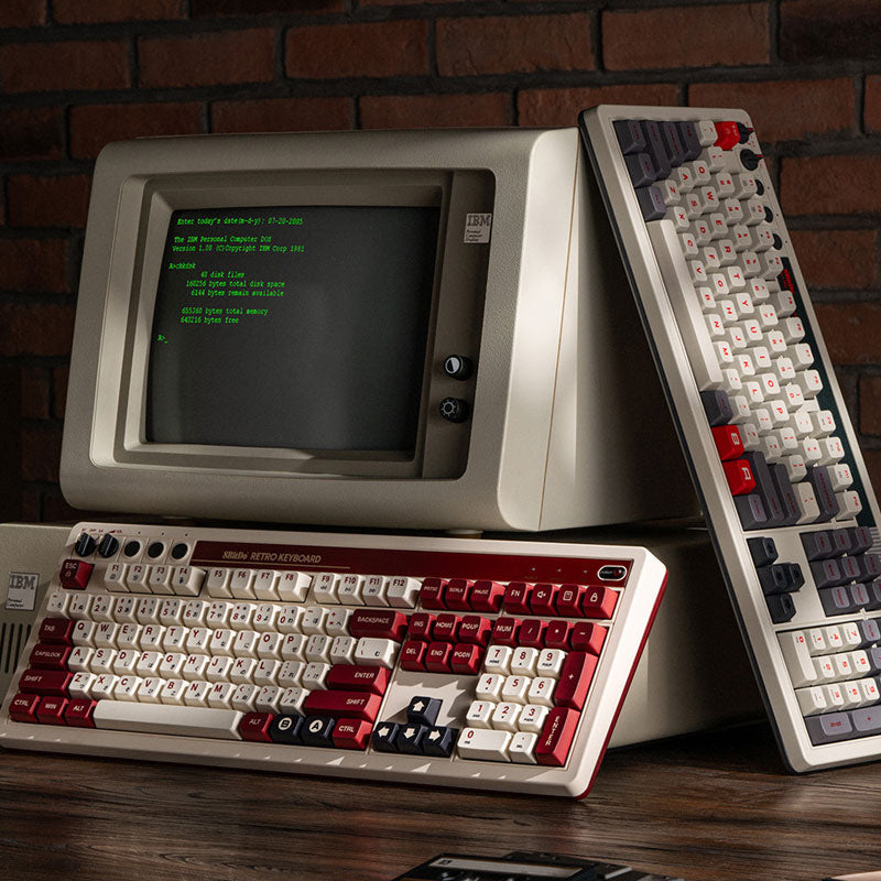8BitDo Retro 108 Mechanical Keyboard - Mechanical Key Edition with Retro-Inspired Styling