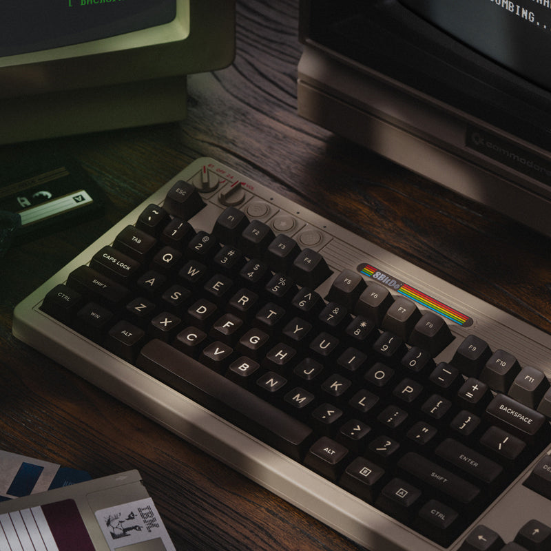 8BitDo Retro Mechanical Keyboard - Mechanical Key Edition with Retro-Inspired Styling