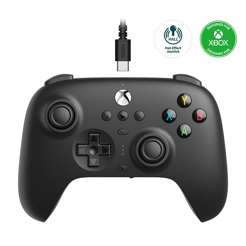 8BitDo Ultimate Wired Controller for Xbox (Hall Effect Joystick) - Controller with a Familiar and Practical Layout