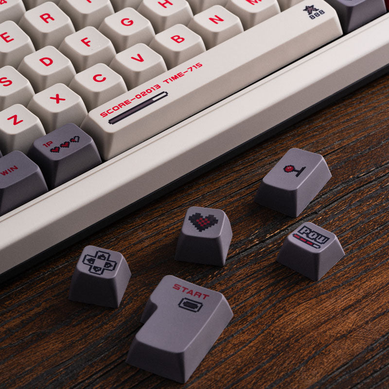8BitDo Retro Keycaps - Mechanical Keyboard Customization Keycap Set