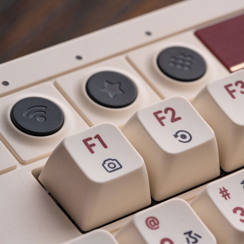 8BitDo Retro 108 Mechanical Keyboard - Mechanical Key Edition with Retro-Inspired Styling