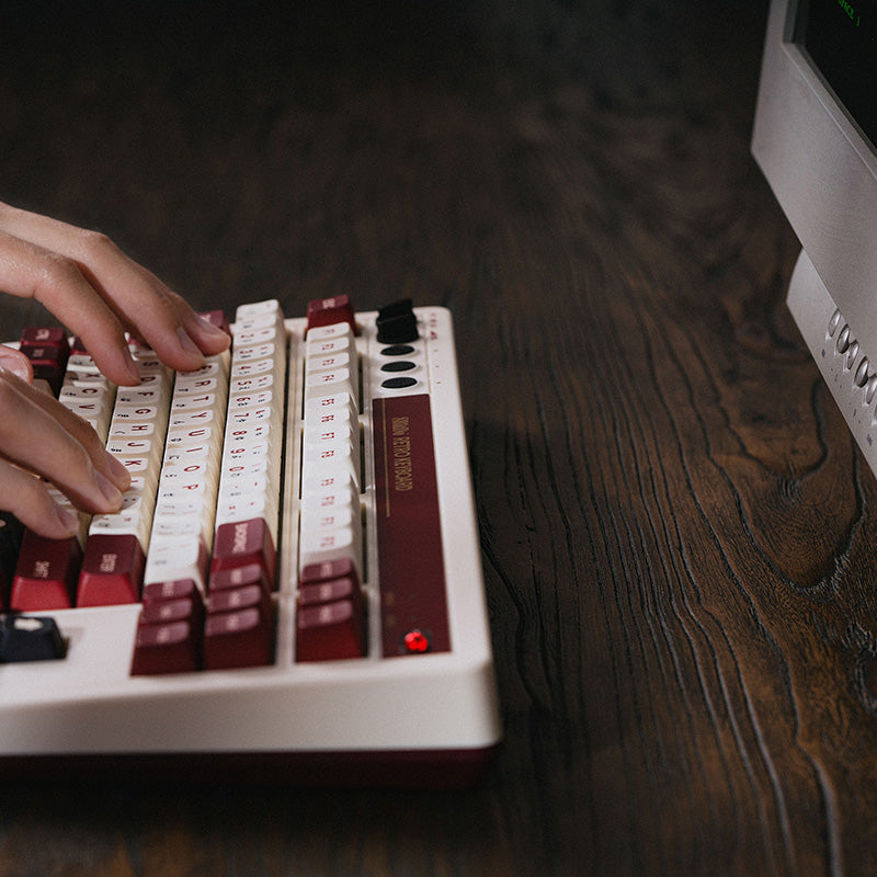 8BitDo Retro Mechanical Keyboard - Mechanical Key Edition with Retro-Inspired Styling