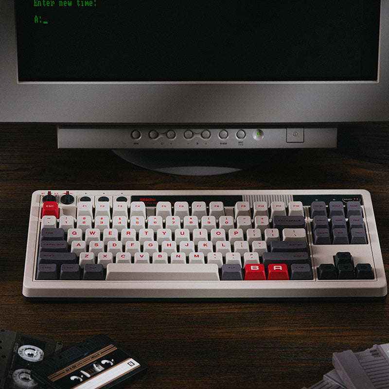 8BitDo Retro Mechanical Keyboard - Mechanical Key Edition with Retro-Inspired Styling