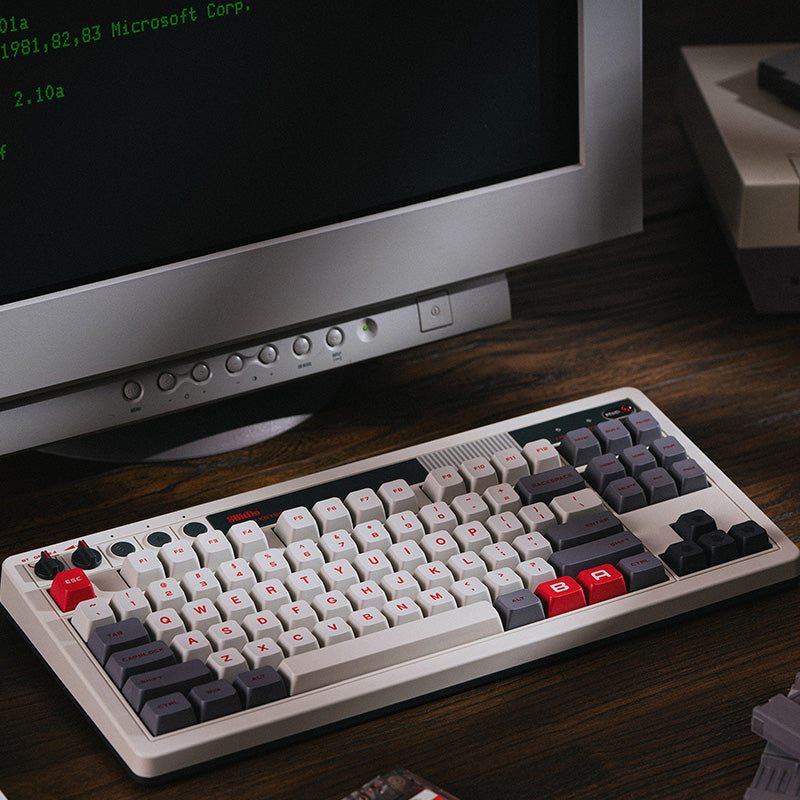 8BitDo Retro Mechanical Keyboard - Mechanical Key Edition with Retro-Inspired Styling