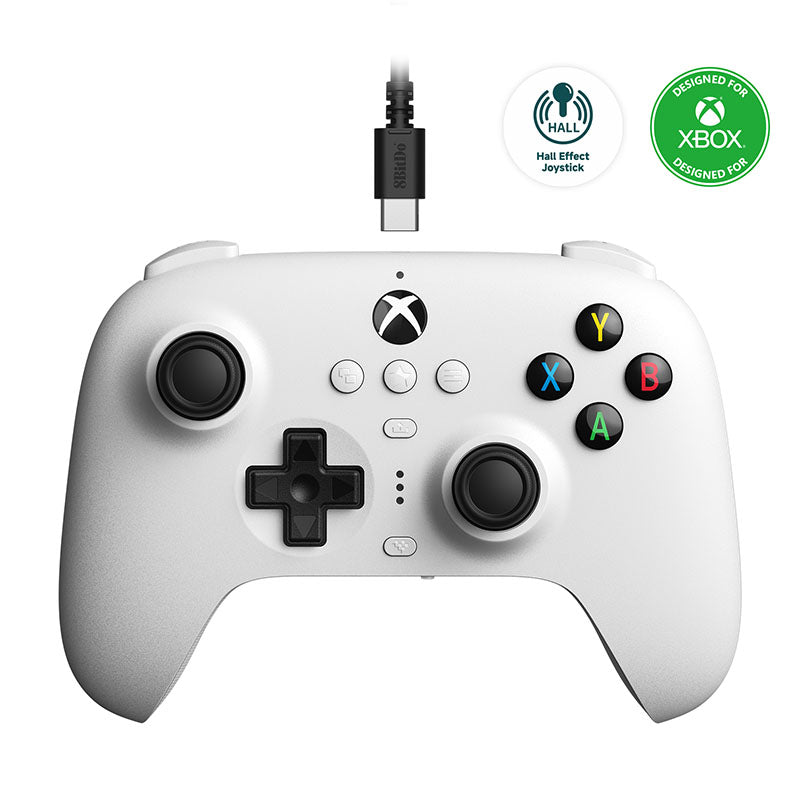 8BitDo Ultimate Wired Controller for Xbox (Hall Effect Joystick) - Controller with a Familiar and Practical Layout
