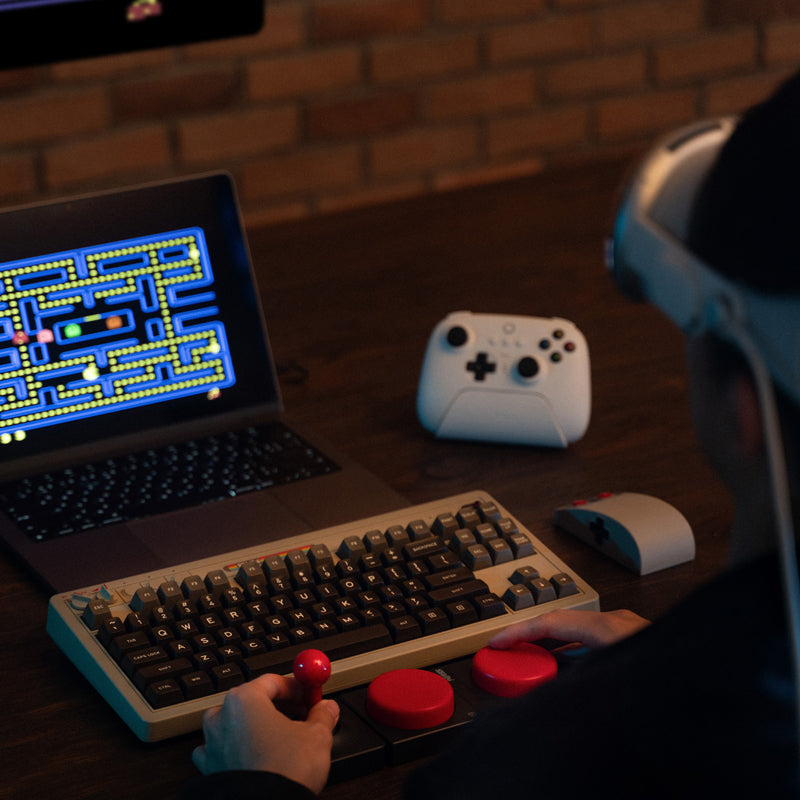 8BitDo Retro Mechanical Keyboard - Mechanical Key Edition with Retro-Inspired Styling