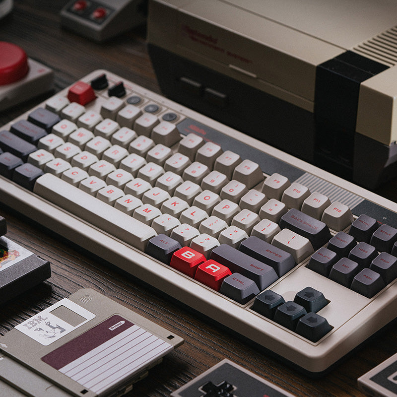 8BitDo Retro Mechanical Keyboard - Mechanical Key Edition with Retro-Inspired Styling