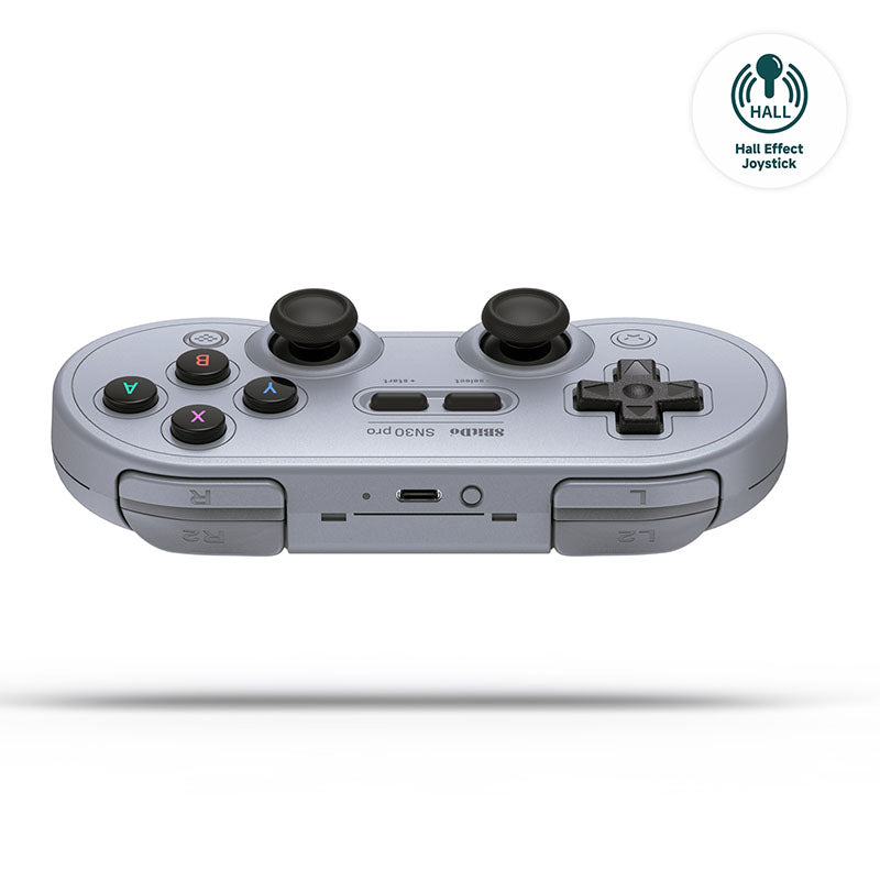 8BitDo SN30 Pro (Hall Effect Joystick) - Controller with a Familiar and Practical Layout