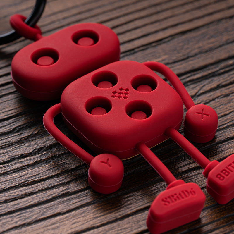 8BitDo 8Bitbot Keychain - Mini Keychain Design for Bags and Keys