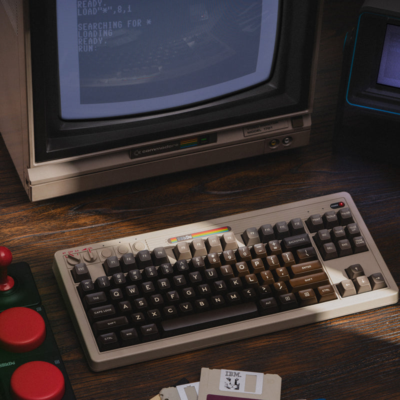 8BitDo Retro Mechanical Keyboard - Mechanical Key Edition with Retro-Inspired Styling