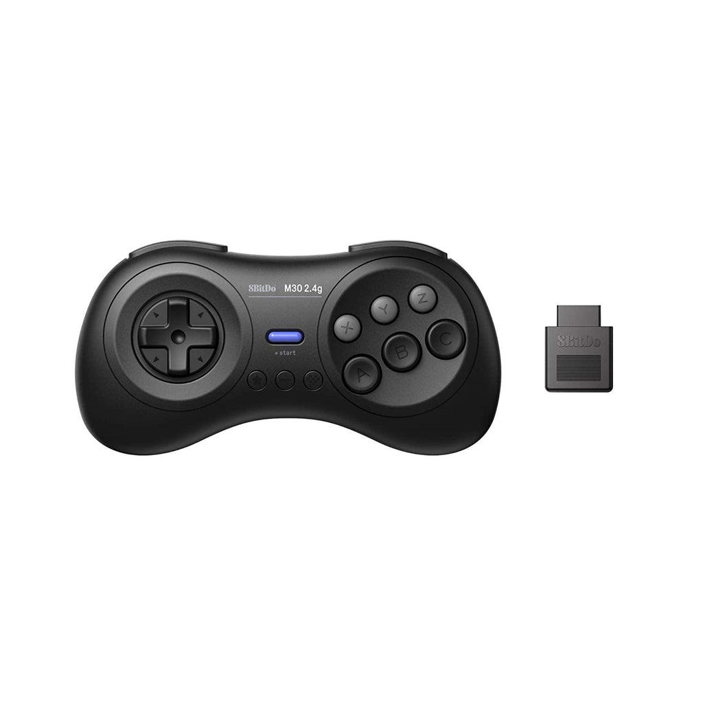 8BitDo M30 2.4G Controller for Sega Genesis & Mega Drive - Controller with a Familiar and Practical Layout