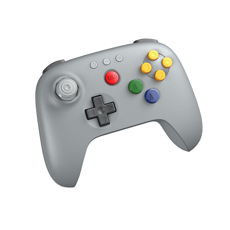 8BitDo 64 Bluetooth Controller for Analogue 3D - Controller with a Familiar and Practical Layout