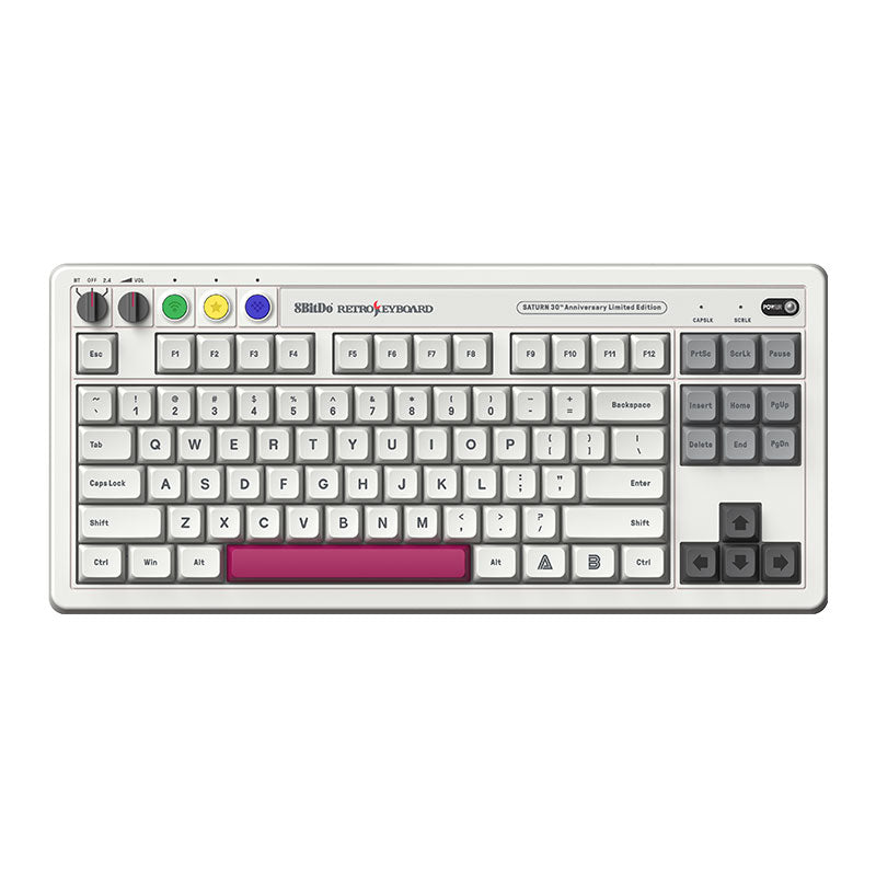 Retro Mechanical Keyboard - S Edition - Mechanical Key Edition with Retro-Inspired Styling