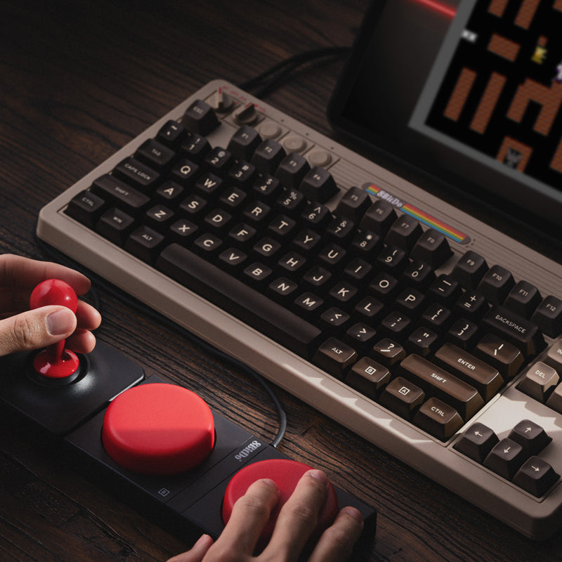 8BitDo Retro Mechanical Keyboard - Mechanical Key Edition with Retro-Inspired Styling
