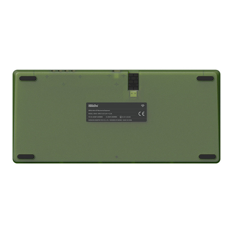 8BitDo Retro 87 Mechanical Keyboard - Xbox Edition - Mechanical Key Edition with Retro-Inspired Styling