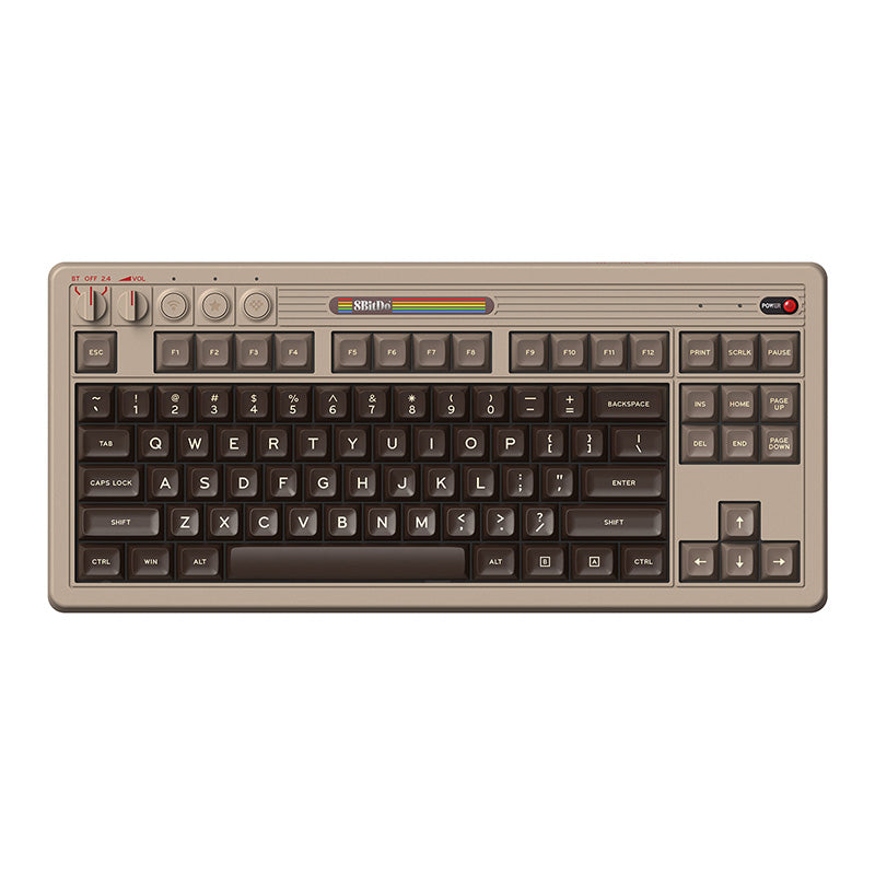 8BitDo Retro Mechanical Keyboard - Mechanical Key Edition with Retro-Inspired Styling
