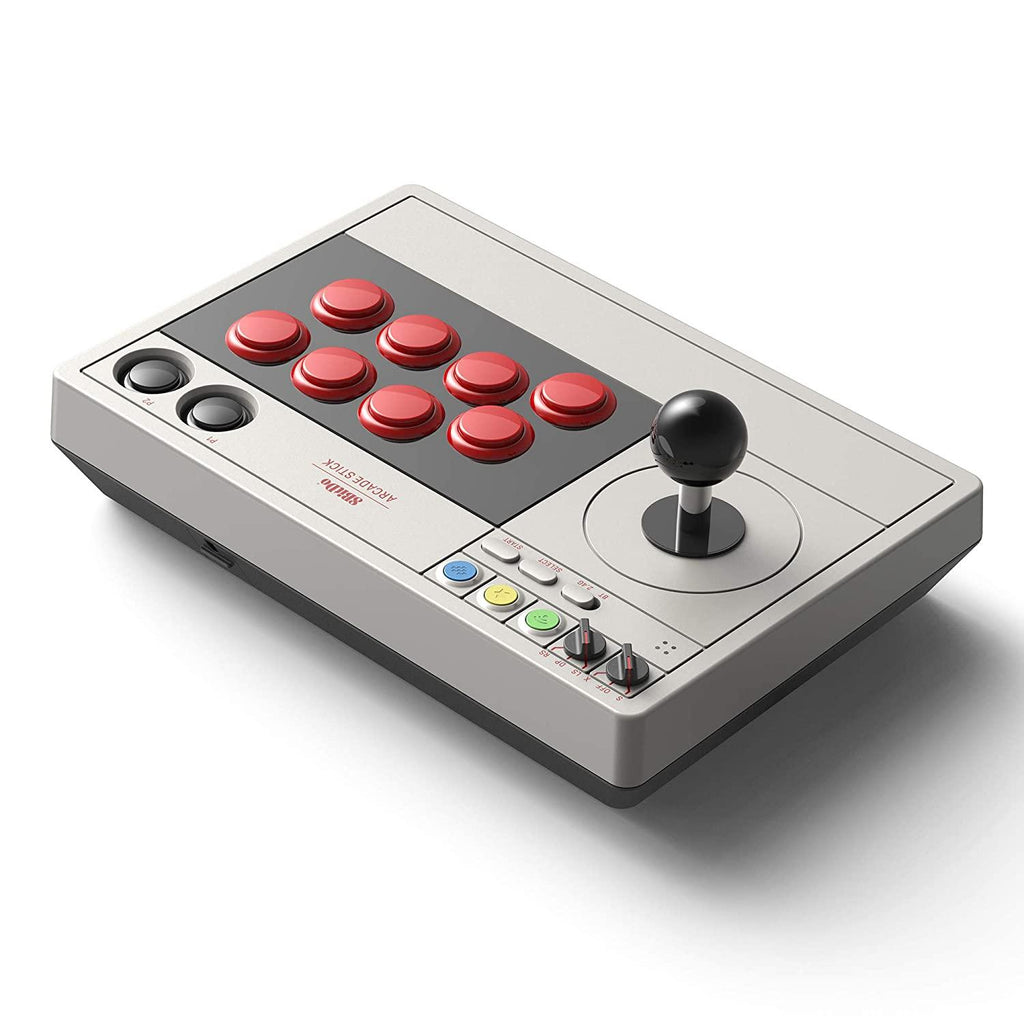8BitDo Arcade Stick - Arcade Controller Design with Customizable Inputs