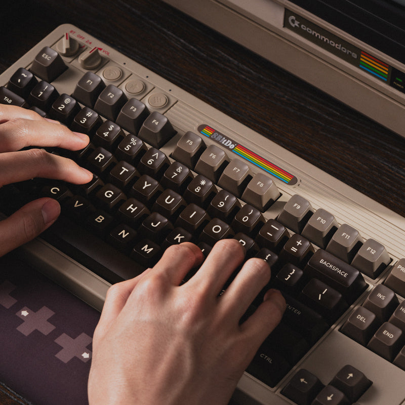 8BitDo Retro Mechanical Keyboard - Mechanical Key Edition with Retro-Inspired Styling