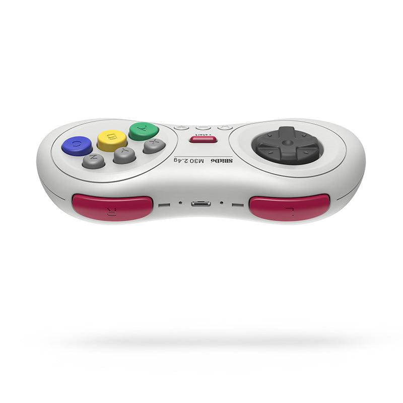 8BitDo M30 2.4G Controller for Sega Genesis Mini & Mega Drive Mini - Controller with a Familiar and Practical Layout