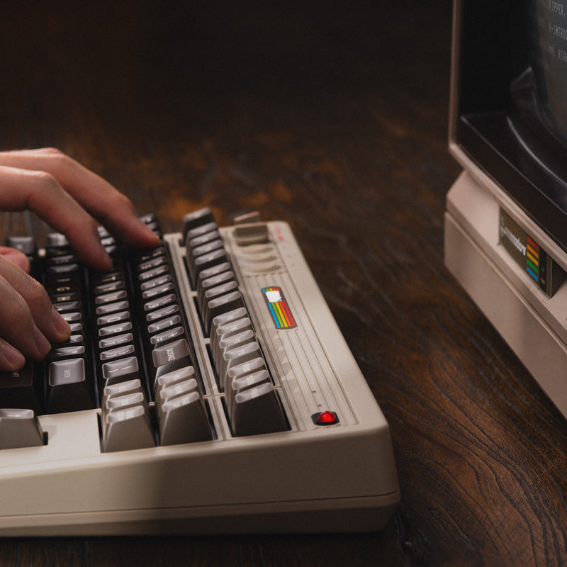 8BitDo Retro Mechanical Keyboard - Mechanical Key Edition with Retro-Inspired Styling