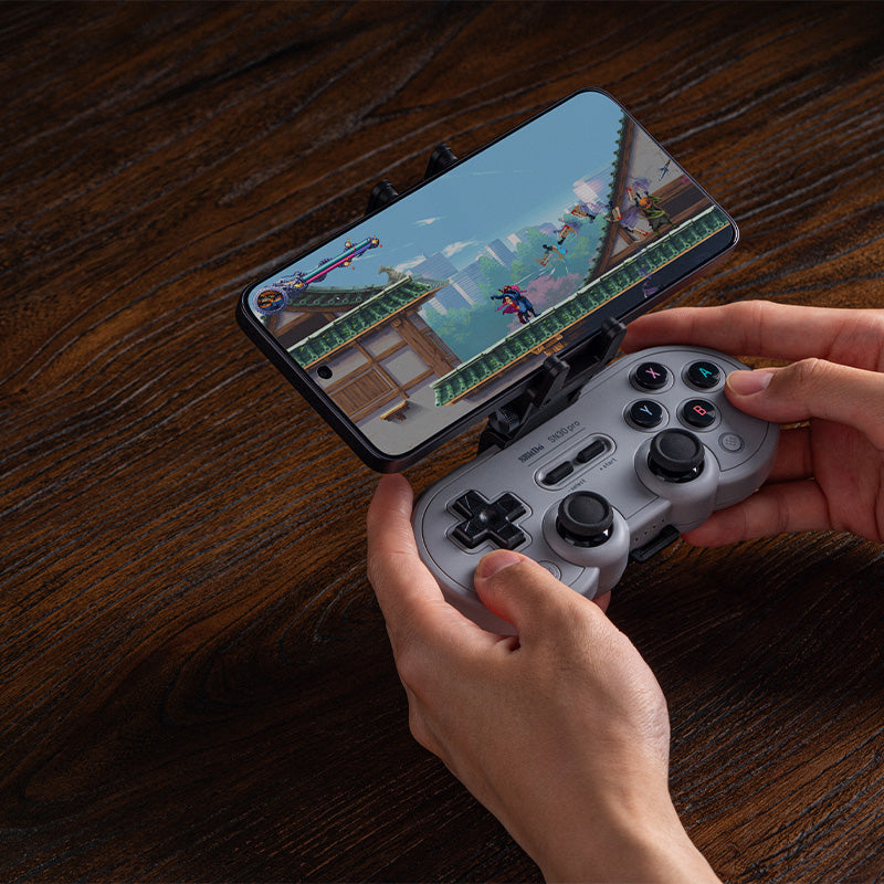8BitDo Mobile Clip for SN30 Pro - Phone Clip Design for Supported Game Controllers