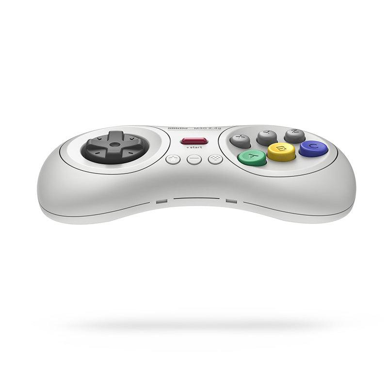 8BitDo M30 2.4G Controller for Sega Genesis Mini & Mega Drive Mini - Controller with a Familiar and Practical Layout