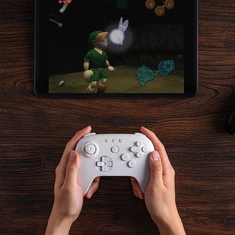 8BitDo 64 Bluetooth Controller for Analogue 3D - Controller with a Familiar and Practical Layout