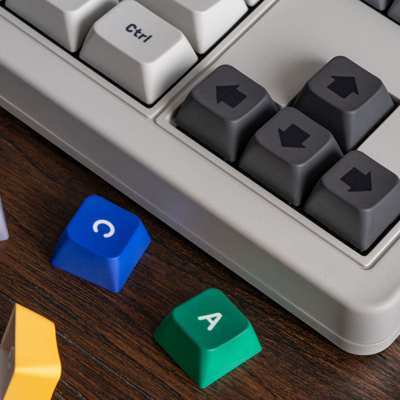 Retro Mechanical Keyboard - S Edition - Mechanical Key Edition with Retro-Inspired Styling