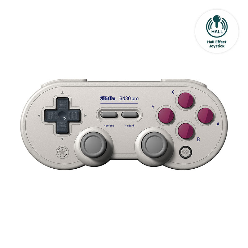 8BitDo SN30 Pro (Hall Effect Joystick) - Controller with a Familiar and Practical Layout