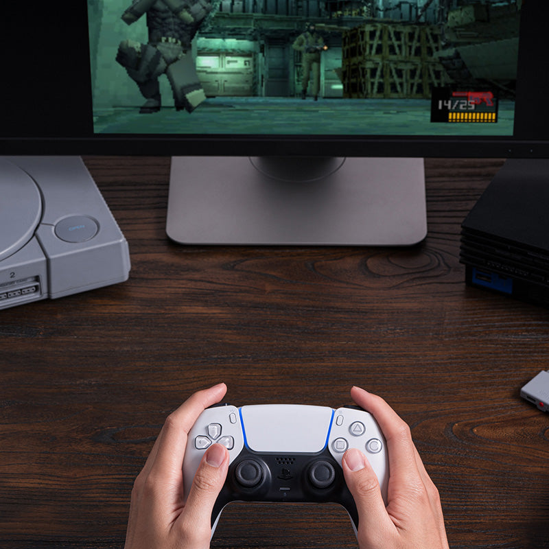 8BitDo Retro Receiver for PS1 PS2 - Connection Adapter for Supported Platforms