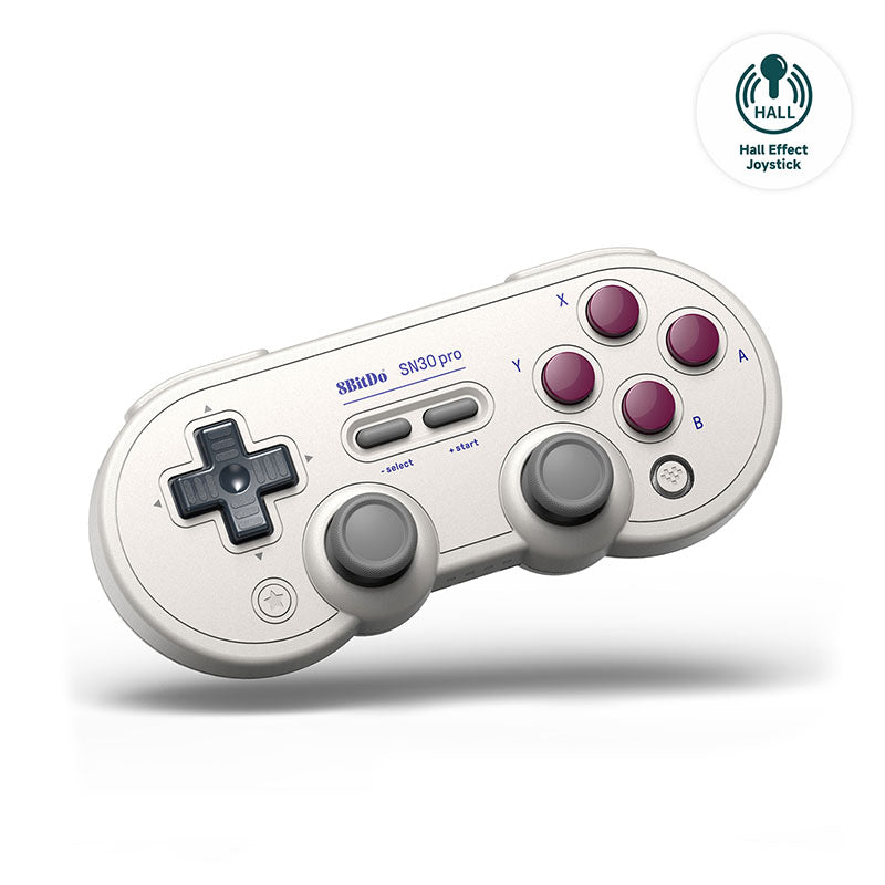 8BitDo SN30 Pro (Hall Effect Joystick) - Controller with a Familiar and Practical Layout