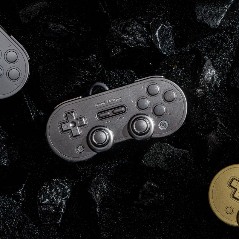 8BitDo SN30 Pro - Space Gray Limited Edition - Controller with a Familiar and Practical Layout