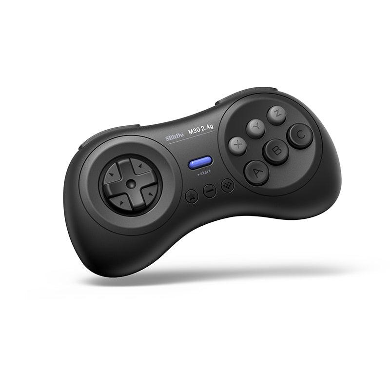 8BitDo M30 2.4G Controller for Sega Genesis Mini & Mega Drive Mini - Controller with a Familiar and Practical Layout