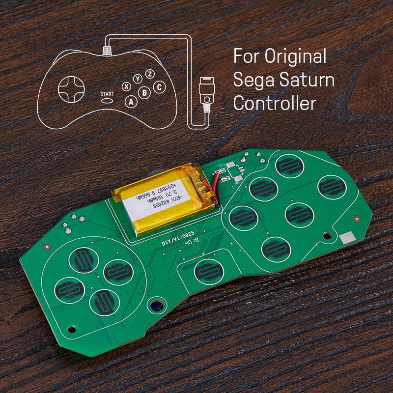 8BitDo Mod Kit for Original Sega Saturn Controller - Mod Kit Edition for Supported Classic Controllers