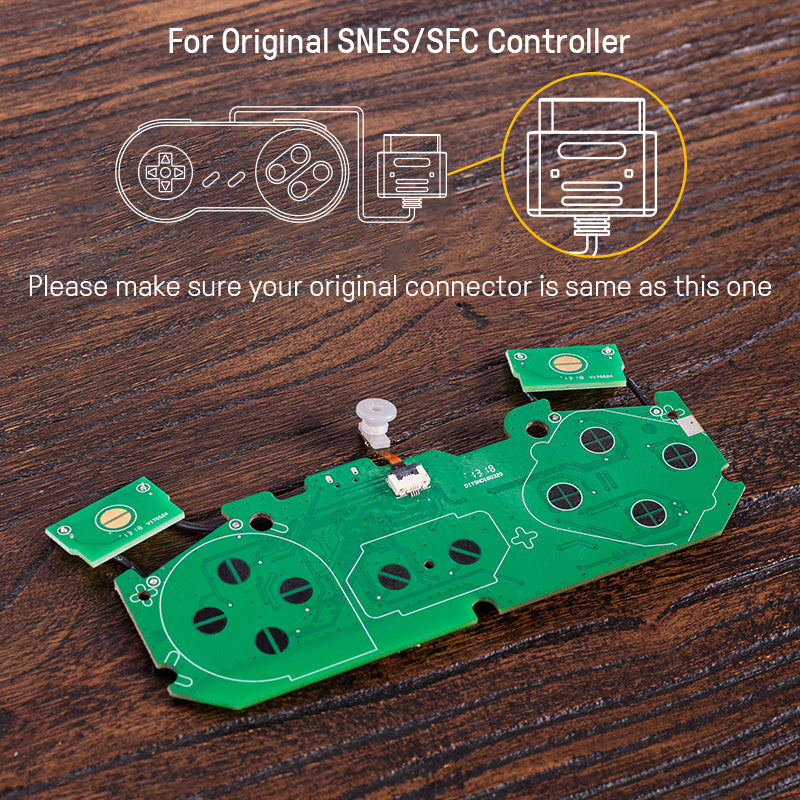 8BitDo Mod Kit for Original SNES/SFC Controller（Original） - Mod Kit Edition for Supported Classic Controllers